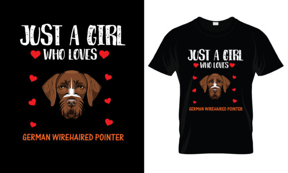 Just a Girl Who Loves German Graphics & Print Templates