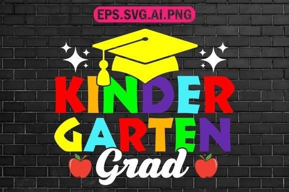 Kindergarten Grad T-shirt Design
