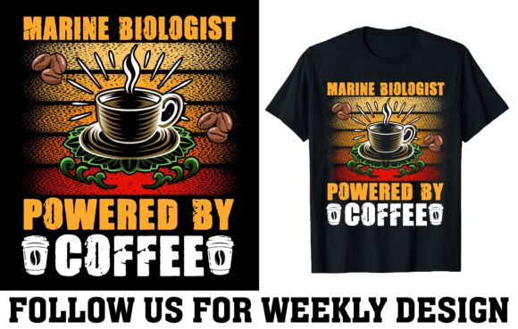 Marine Biologist T-shirt Design: Graphics & Print Templates