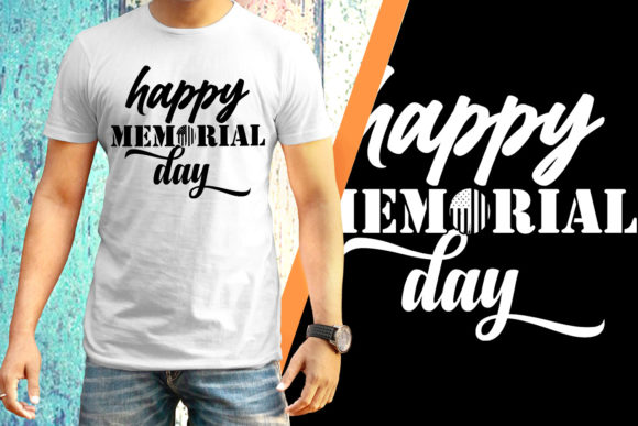 Memorial Day Print Templates T-shirt