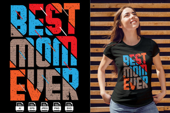 Mothers Day Tshirt Design: Graphics & Print Templates