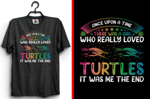 Once Upon a Time Turtle SVG Graphics & Print Templates