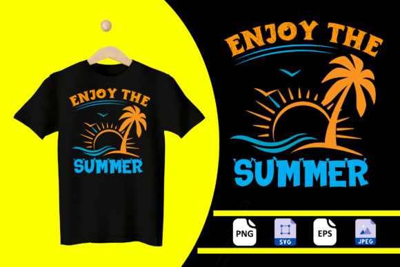 Summer T-shirt Design Print Templates