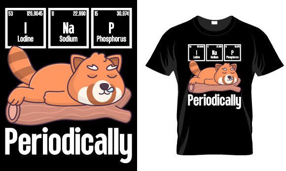T Shirt Design - I Nap Periodically