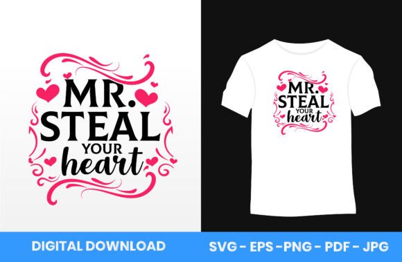 Valentine Quotes SVG Graphics for Print Templates